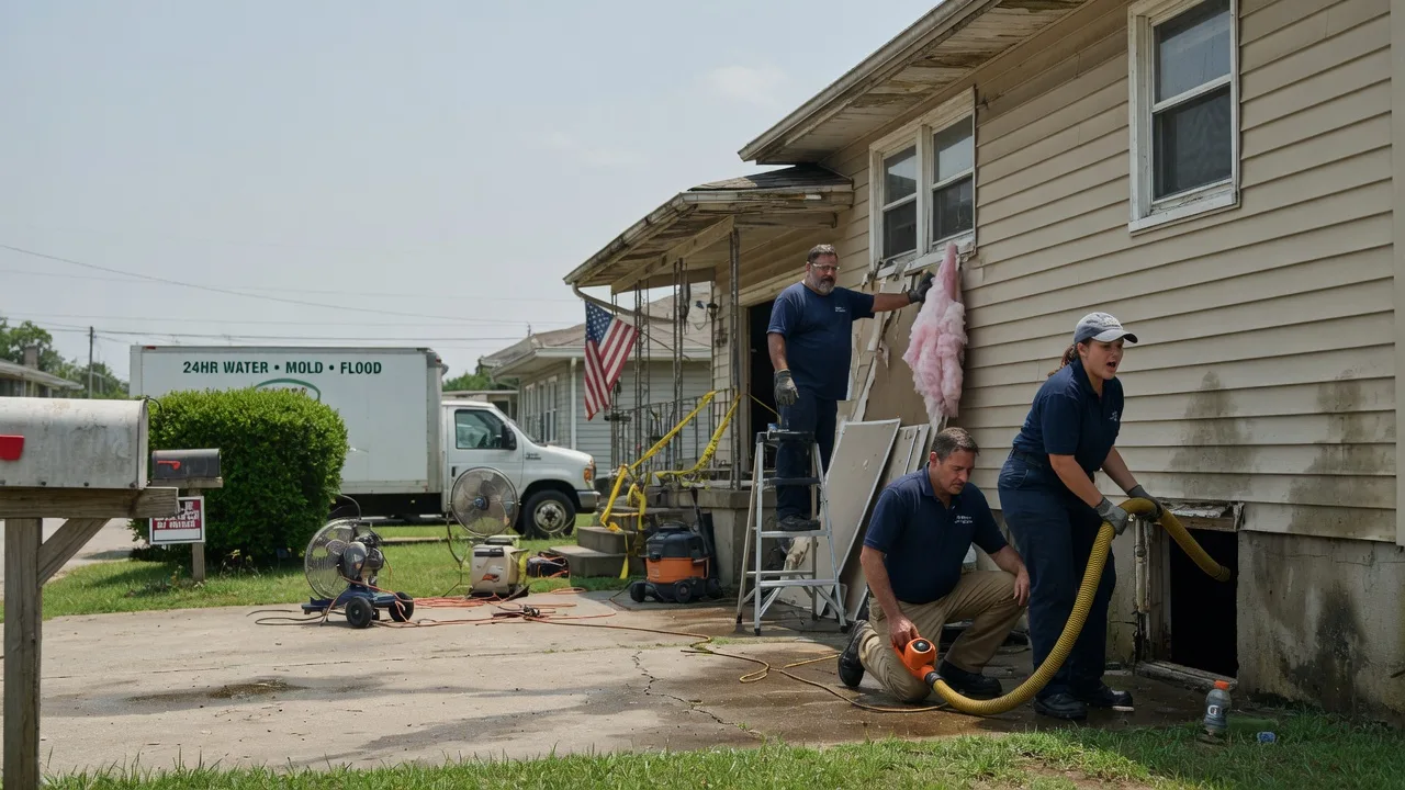 Water Damage Repair in Rex, NC near me